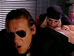 Sandy Style Sucks Big Cock And Puts On Sexy Lingerie