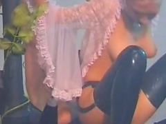 Two Blondes Two Cocks & One Dildo