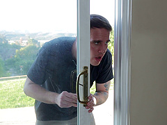 Pornstar blonde goes wild to get his dick in her mouth