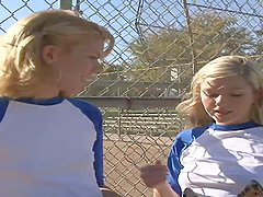 Softball beauties take a hot girl home and eat her out