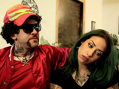 Girl deepthroated roughly pending a rough orgasmic sex in a reality shoot