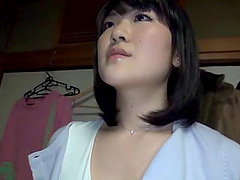 Homemade amateur video of Japanese wife having passionate sex