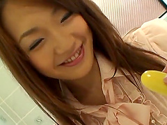 Close up amateur video of Kurara Tachibana getting pleasured