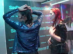 Crazy night at the night club with blowjobs and naughty dancing