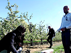 Daisy Rock licking her fake tits lesbian pussy lovely