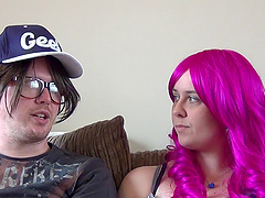 Candi Blows loves having a dick in her pretty mouth + facial