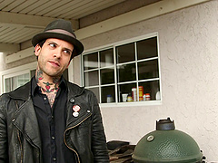 Big tits and tons of tattoos on the girl he loves fucking