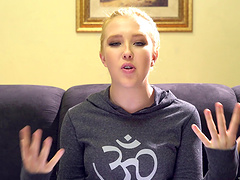 Happy pornstars chat all about the fun they have licking pussy