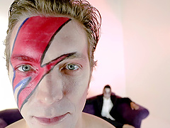 Sexy babe ass fucked by a big cock that gapes her hole