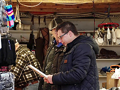 Sex tourist and a hot hooker in a body stocking have great sex