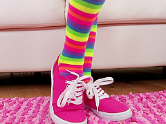 Taking the rock-solid sausage up the ass ain't a problem for her