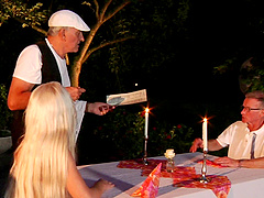 Anastasia wants the mature guy's cock inside her sweet beaver