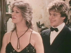 Retro amateur video of cock hungry wife Christy Canyon having sex