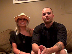 Amateur wife Gianna in her first ever swinger sex party. HD