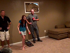 Amateur wife Gianna in her first ever swinger sex party. HD