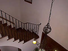 Classy mature Asian girl excites his dick and takes it inside her