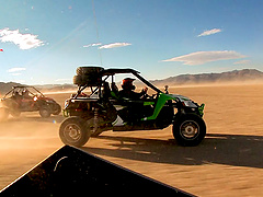 Giving the busty Nikki Benz what she deserves in the old desert