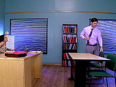 All that the sexy Anya needs right now is to get banged on the table