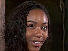 Hogtied Chanell Heart is pleased to be treated so ruthlessly