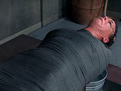 Nice tits mature London River loves being tied up and tortured