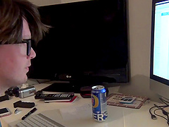 Nerdy babe Zara Du Rose thinks that she's ready for some cock sucking