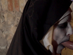 Masked big ass milf bend over lovely when banged hardcore