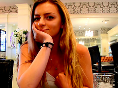 Spending a kinky day with the beautiful teen called Cara