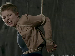 Amateur girl Alani Pi tied up and tortured by Elise Graves