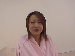 Charming Japanese wife teases with her boobs and gets fucked