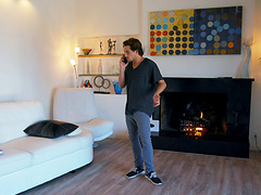 Libidinous babe Marley Brinx and the mature cock for her naughty needs