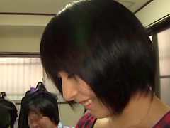 Passionate cock sucking still pleases the kinky chick Miku Abeno