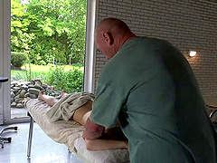 Experienced masseur gives Emily Ross more than just the usual massage