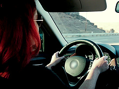 Two lesbian brunettes with ravishing bodies using their lusty tongues