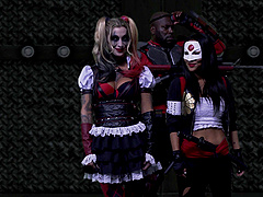 Kinky threesome with one dude and Anna Bell Peaks & Katy Kiss