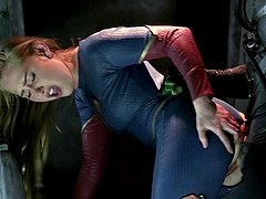 Good-looking Carter Cruise having her coochie boinked in a parody