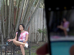 POV video of an amazing blowjob and pussy fucking - Alexis Dean