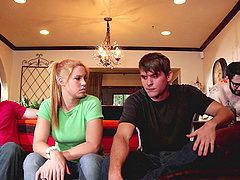 Hardcore fucking with cheating girlfriend Casey Calvert close up