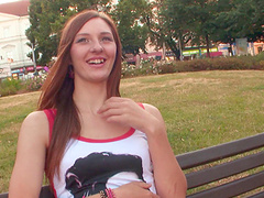 Wild fucking in orgasmic pussy of Ariadna ends with a facial