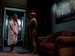 Peter Pan parody is so sexy with a lascivious babe Keira Nicole