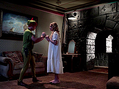 Peter Pan parody is so sexy with a lascivious babe Keira Nicole