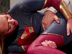 Batman vs superman and Carter Cruise having her cunt boinked