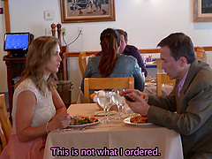 Hidden camera in the bathroom films MILF Miss Melrose having sex