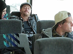 Sexy Bonnie Rotten is shameless so she fucks someone in a bus