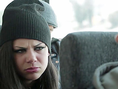Sexy Bonnie Rotten is shameless so she fucks someone in a bus
