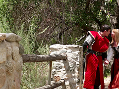 Outdoor fucking by the river with pornstar Shayla La Veaux