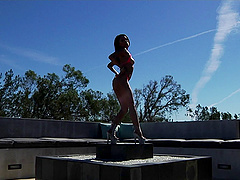 Fabulous reverse cowgirl on the sofa with Vicki Chase and Steve Holmes