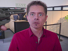 Gorgeous blonde Peta Jensen spreads her legs for an erected cock