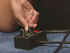 Seductive brunette Anita fingering and pleasuring her horny pussy