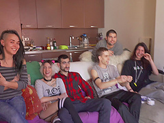 Nice ass Angie White drops on her knees to please and gets fucked