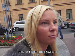 Fake casting agent slides his cock in wet pussy of Angie Koks